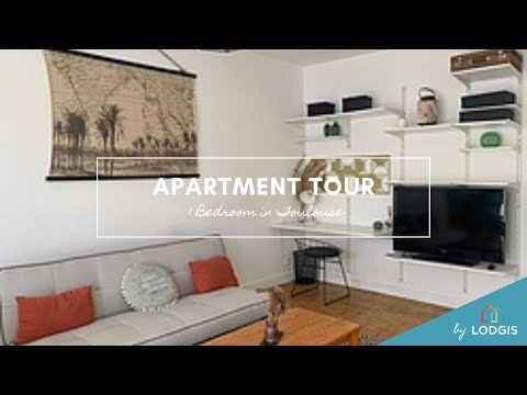 Apartment Tour // Furnished  43.8m2 in Toulouse – Ref : 2T522323