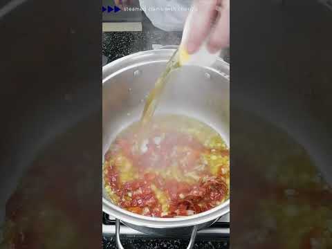 Steamed Clams with Chorizo