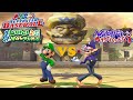 Mario Superstars Baseball Luigi Vacuums Vs Waluigi Mystiques Wario Palace