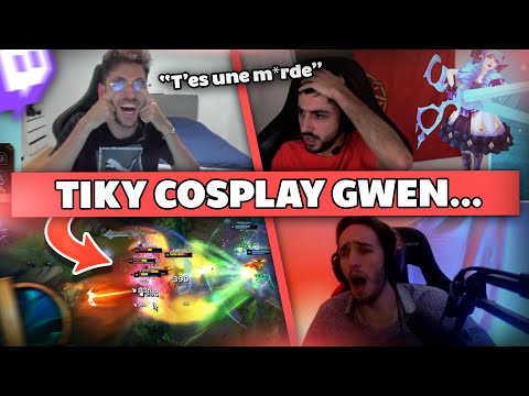 TIKY COSPLAY GWEN, NISQY SE FAIT TRASH - Best of LoL #394 Réactions