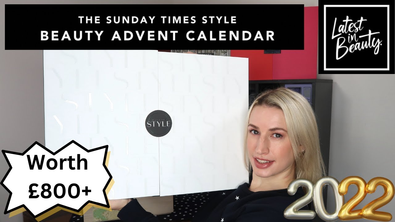 Latest In Beauty Advent Calendar 2022 | The Sunday Times Style