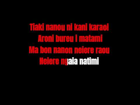 Ai tera arou aio Kiribati karaoke 2023