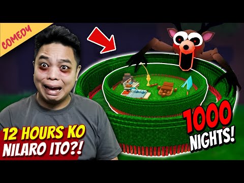 Nag-Survive Ako ng 1000 Nights sa 99 Nights in the Forest - ROBLOX