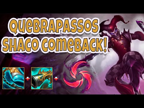 Quebrapassos Shaco Jungle in S11[League of Legends] Full Gameplay - Fert