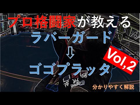 【ガードポジション】MMA総合格闘技・レスリング～ラバーガード→ゴゴプラッタフットチョークVol,2～