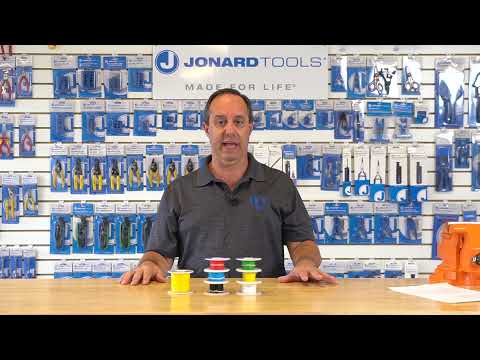 24 AWG Kynar® Wire, Blue, 100 ft | Jonard Tools