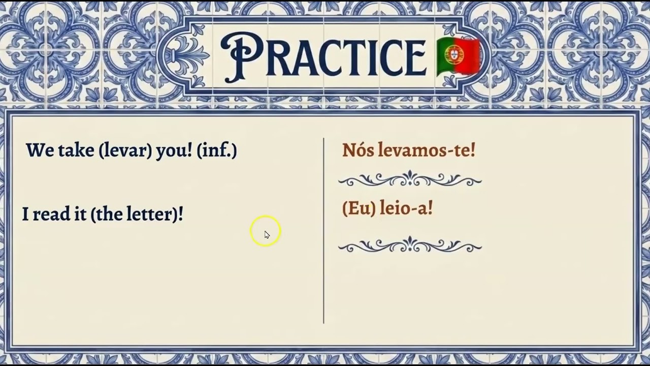 Aula 41 - Direct/Indirect-Object Pronouns. Part I