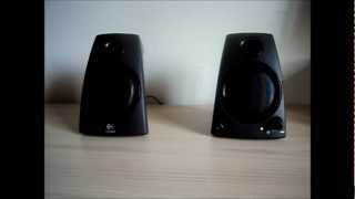 Video thumbnail for Logitech z130 2.0 speaker system review+sound test by TheMrappleboy007