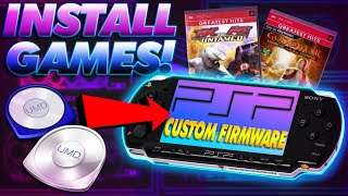 How To Install Your Games Onto A Modded PSP | Modded PSPs & You