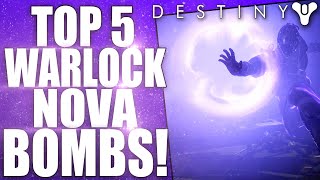 Destiny: Top 5 Warlock Nova Bomb Plays Of The Week / Episode 38