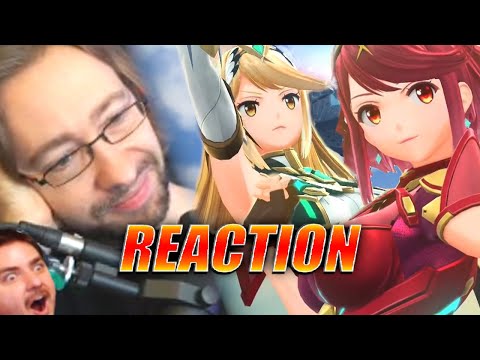 MAX REACTS: Pyra/Mythra Smash Ultimate Reveal