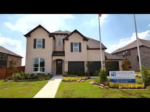 House Tour in Ponder Texas: Sandlin Homes Model at Clairmont Estates