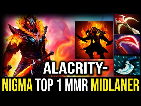 Nigma Galaxy AlaCrity- TOP 1 MMR Ember Spirit God | Dota 2 Pro Highlights