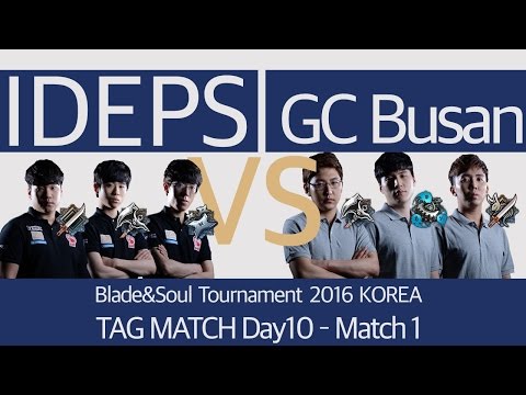[B&S] Tournament 2016 KOREA TAG MATCH Day10 – Match1