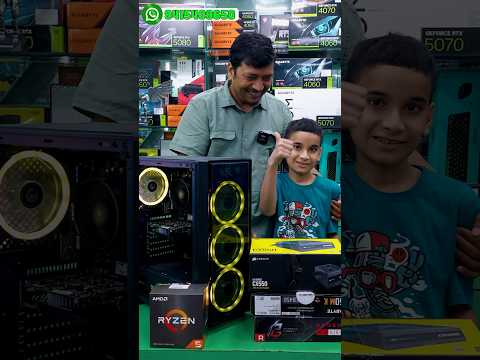 BUDGET GAMING PC BUILD | RYZEN 5 5500 + RX 4GB GRAPHICS CARD | PC SETUP INDIA