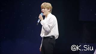 [FANCAM] 190405 Lonely Night Full Cut Ha Sung Woon Fanmeeting in Hong Kong My Moment