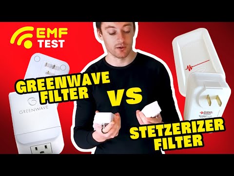 Dirty Electricity Filter EMF Test: Greenwave Filter vs Stetzerizer Filter