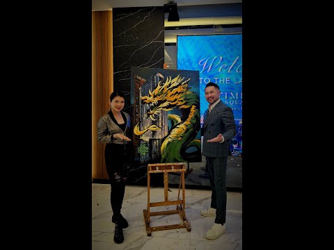 THE JOURNEY by DENNIS LAU X SPEED PAINTER VINN PANG @ Berjaya Times Square 2 Launch 2024