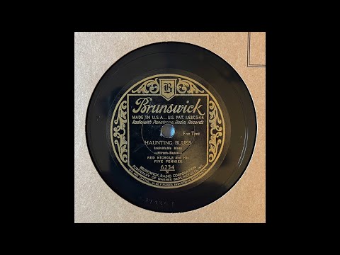 Haunting Blues - Red Nichols and His Five Pennies (1931) (Jimmy Dorsey, Vic Berton)