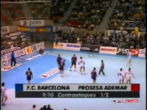 Copa ASOBAL 1998/99 - Barcelona vs Ademar - Final (Zaragoza)