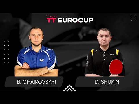 15:55 Bohdan Chaikovskyi - Dmytro Shukin 14.07.2024 TT Euro.Cup Ukraine Professional. TABLE 3