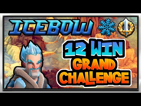 12 Win Grand Challenge with Icebow (vs New Meta) - Clash Royale