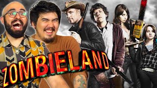 Showing my best friend *ZOMBIELAND* (First time watching reaction)