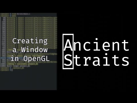 Make a window in OpenGL in less than 3 minutes (in pure C) #OpenGL #C