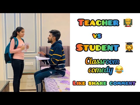 Aluno 👩‍🎓 Vs Professor 👨‍🏫 ~ Comédia em sala de aula 😂 ~ @Priyal_Kukreja ~ Dushyant Kukreja #shorts