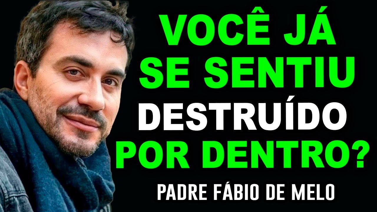QUANTAS VEZES VOCÊ JÁ SE SENTIU ASSIM? BELISSIMA MENSAGEM DE REFLEXÃO / PE FABIO DE MELO