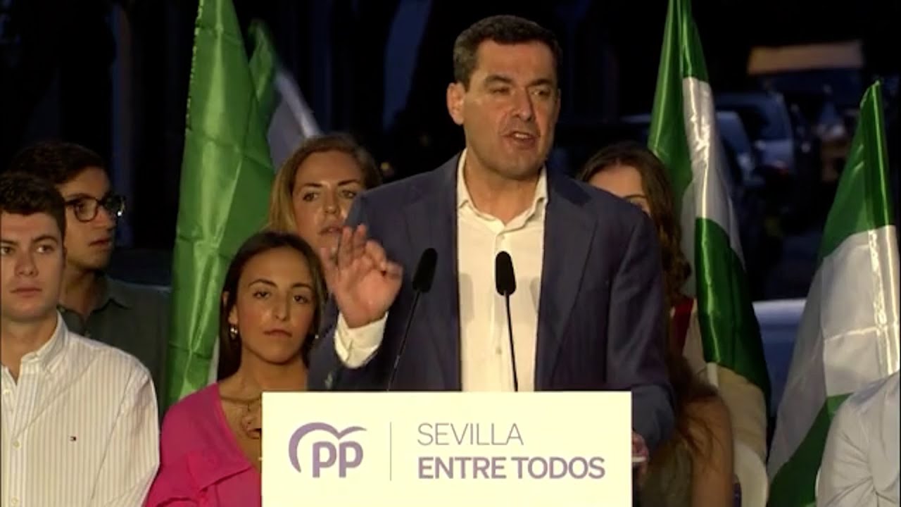 Moreno pide para los candidatos populares el apoyo de la mayoría que lo votó en las autonómicas