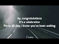 PewDiePie - Congratulations Lyrics