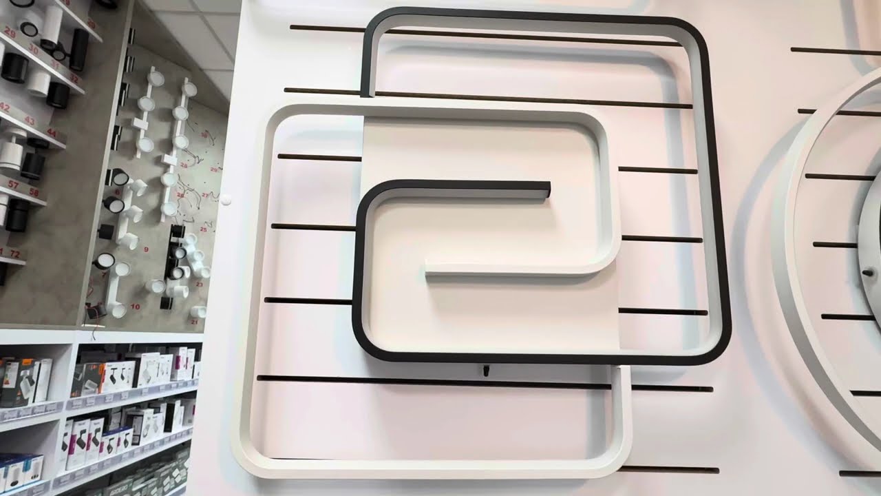 Светодиодный Smart светильник DOMINO VIOLUX 90W 3000-6000K 4800LM квадрат 220565