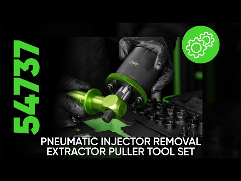 HOW TO USE THE PNEUMATIC INJECTOR REMOVAL EXTRACTOR PULLER TOOL SET REF. 54737