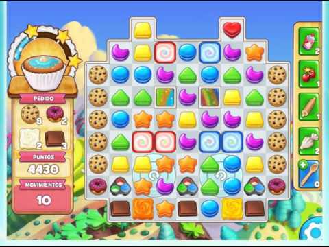 Cookie Jam - LEVEL 1277 -- ( No booster ) GAMES