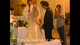 Love Never Fails by David Haas (featuring the Flores-Leonado Wedding)