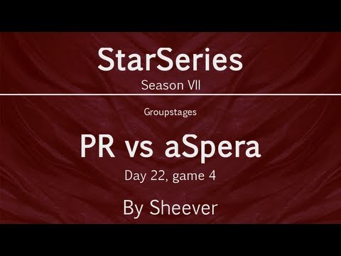 Dota 2 - aSpera vs Power Rangers - StarSeries S7