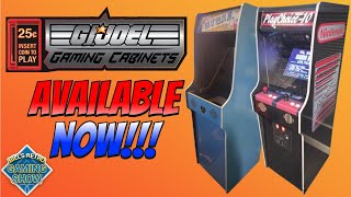 A Brand New DIY 3/4 Scale Arcade Cabinet Available NOW from GI Joel Gaming!