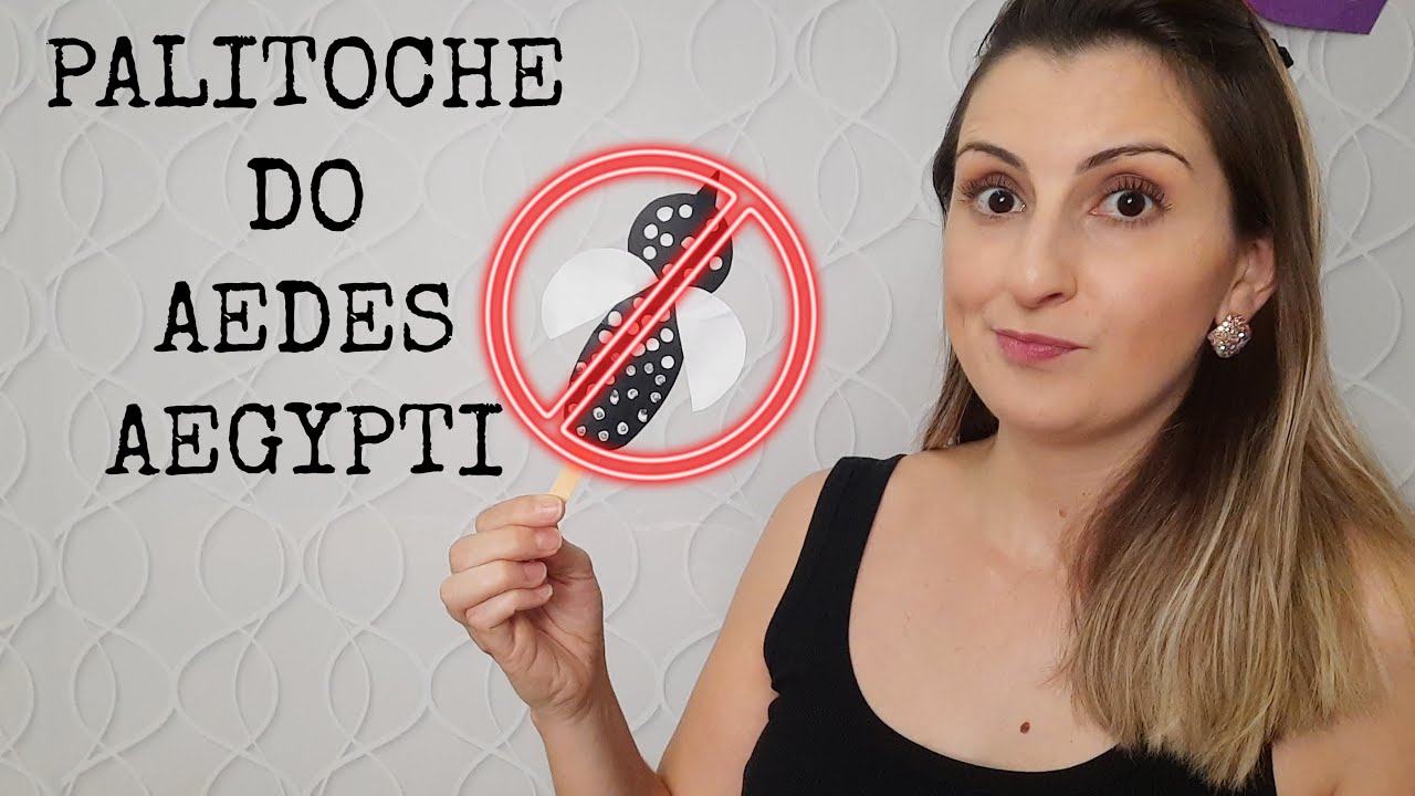 ATIVIDADE SOBRE DENGUE - PALITOCHE DO MOSQUITO AEDES AEGYPTI - EDUCAÇÃO INFANTIL