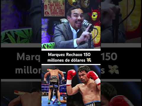 Juan Manuel Márquez rechazó 150 millones de dólares para pelear con Pacquiao