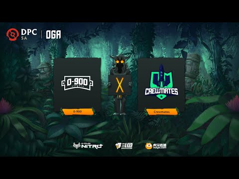 0-900 vs Crewmates | OGA DPC SA Regional League Lower Division (BO3) | - Game 2