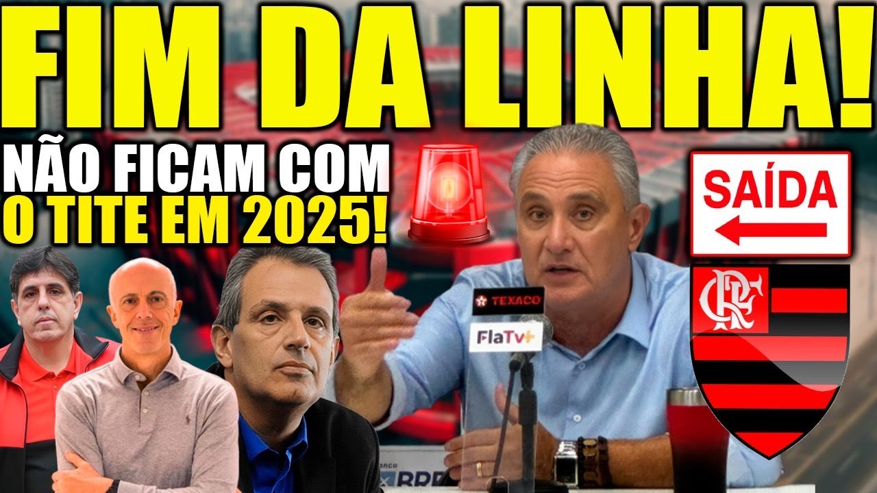 FIM DA LINHA! ELES NÃO FALAM, MAS NÃO FICAM COM O TITE EM 2025!