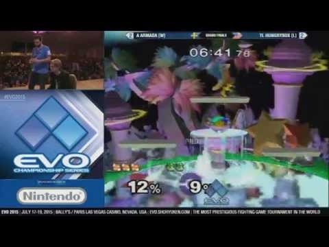 Armada (Sweden) Vs Hungrybox (USA) | Last Round | Grand Finals | EVO 2015