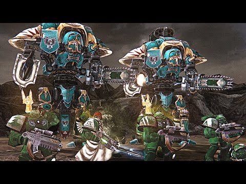 UNIFICATION MOD 2022: Dark Angels & Steel Legion vs Chaos! - Warhammer 40K: Dawn of War: Soulstorm