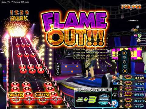 Audition Ayodance Guitar Mode Tournament - Hack Score 5,000,000 at final round 28/11/2017