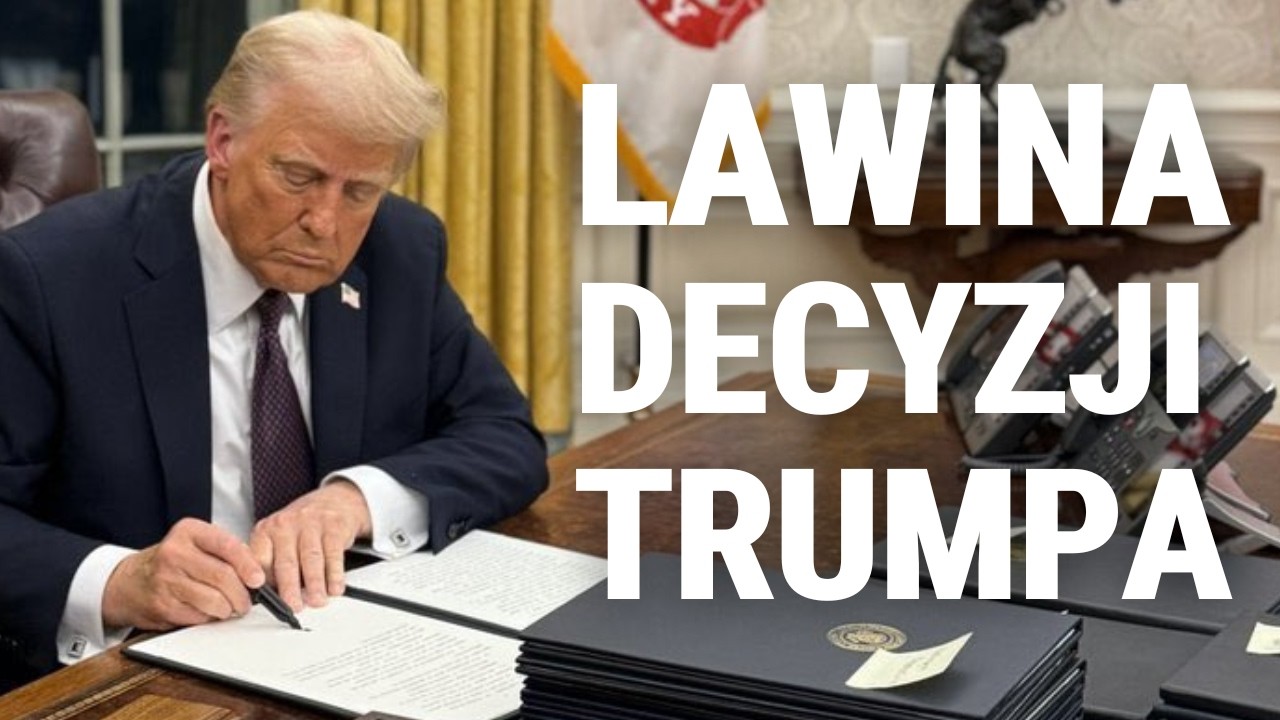 Powrót Trumpa. Spektakularne decyzje w pierwszym dniu: imigracja, ułaskawienia - Mateusz Piotrowski
