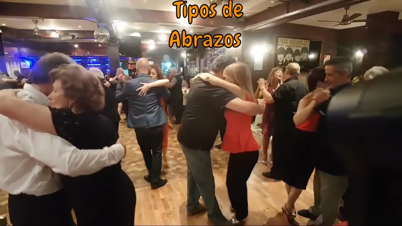 Los tipos de abrazo en tango Buenos Aires. Milonga Caricias. Por Carlos Neuman