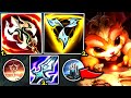 GNAR TOP BUT MY AOE BUILD 100% SHREDS YOU APART (AWESOME) - S14 Gnar TOP Gameplay Guide