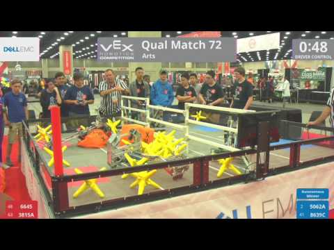 2017 VRC Arts Q72 - 6645 3815A vs 5062A 8639C - 12 to 41