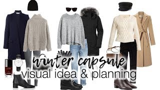 Winter capsule 2017: visual idea & planning process!